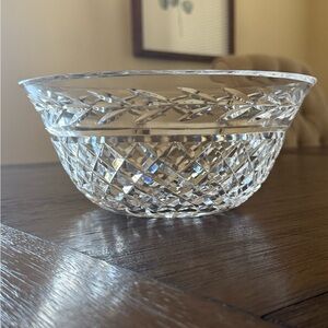 Elegant Waterford Crystal Cut Glass Bowl